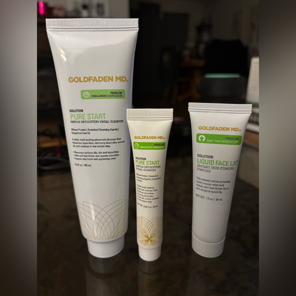 Goldfaden MD Facial Cleansers & Skin Firming Face Serum
